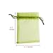 Yarssir 100Pcs Drawstring Organza Gift Bags Jewelry Pouches Mesh Bags Wedding Party Favor Candy Bags(Mixed Color,3.5x4.7inch) (9x12cm, Multicolor)