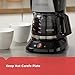 BLACK+DECKER CM0555B 5-Cup* Coffeemaker, Black