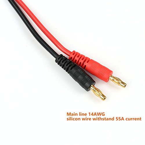 20-in-1 Banana Plug Trx Connector SENREAL RC Lipo Battery Charger Adapter Lead Cable for RC Vehicle Car Helicopter Drone Electric Remote Model - Thumbnail 2