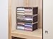 1Storage Charcoal Fiber Clothing Organizer Bags, Breathable Material, 3pcs, DarkBrown 902-01