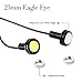 YITAMOTOR 20x Eagle Eye 23mm Motor Car 9W LED Daytime Running DRL Tail Backup White Bulbs