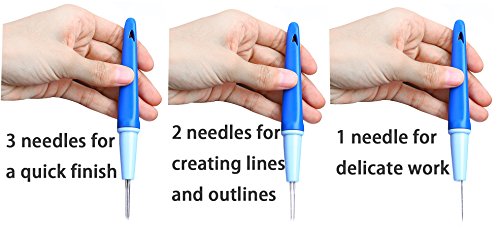 Needle Felting Supplies Felting Pen and 9pcs Felting Needles