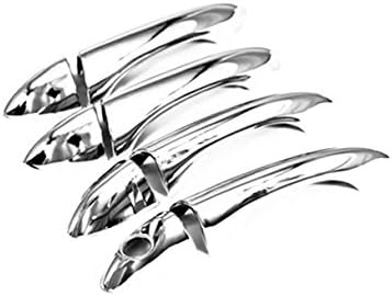 AONED Styling Chrome Handle Cover Trim Brand New (4 Doors) for 00-06 BMW X5 E53 Durable