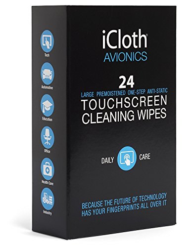 iCloth All Size Combo Cleaning Wipe Pack | 30 Lens and Screen - 24 Large Screen - 10 XL Screen and Mulit-Surface For use in LCD LED OLED TV screens, Smartphones, Windows, Windscreen and Others
