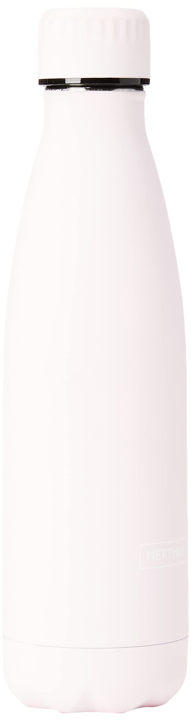 NERTHUS FIH 713 Double Wall Insulated Bottle for Hot and Cold Design Stainless Steel Pastel 500ml BPA Free, 18/8, Baby Blue, 500 ml