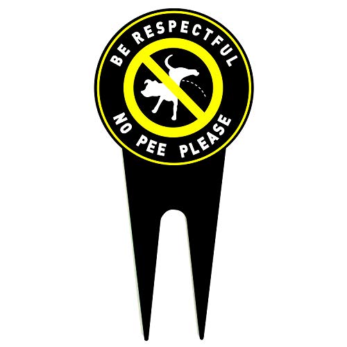 diig No Pee Dog Signs, Stop Dogs from Peeing on Your Lawn, for Grass