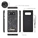 AKHVRS Galaxy S10 Plus Wallet Case,Handmade Premium Cowhide Leather Wallet Case,Zipper Wallet Case [Magnetic Closure] Detachable Magnetic Case & Card Slots for Samsung Galaxy S10 Plus - Black