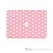 TOP CASE - Polka Dot Design Ultra Slim Light Weight Rubberized Hard Case Cover Compatible with Apple MacBook Air 13