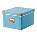Ikea FJÄLLA Box with lid, blue