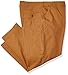 Carhartt Men's Loose Fit Washed Duck Flannel-Lined Utility Work Pant, Carhartt Brown, 36W x 34L