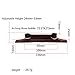 PIXNOR Archtop Guitar Bridge and Bone Saddle Rosewood Guitar Bridge Parts