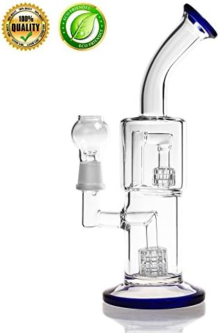 Glass Handmade Height 26cm joint 18.8mm Water Recycler New Blue
