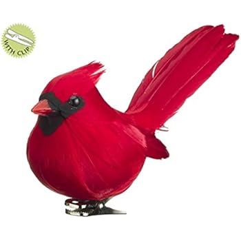 Amazon com Allstate 5 In the Birches Festive Red Perched 