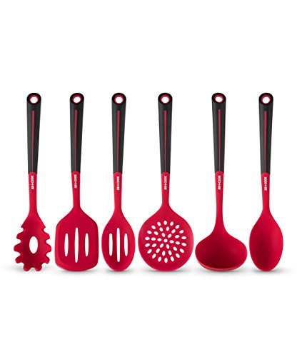 Basic Serveware For Stove Top - Art&Cook 6PC Silicone Kitchen Utensil & Tool Set