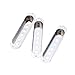 Pickup cover - TOOGOO(R)Guitar Pickup Covers Volume/Tone Control Knobs Switch Tip Chrome-Plated for Fender Stratocaster Strat