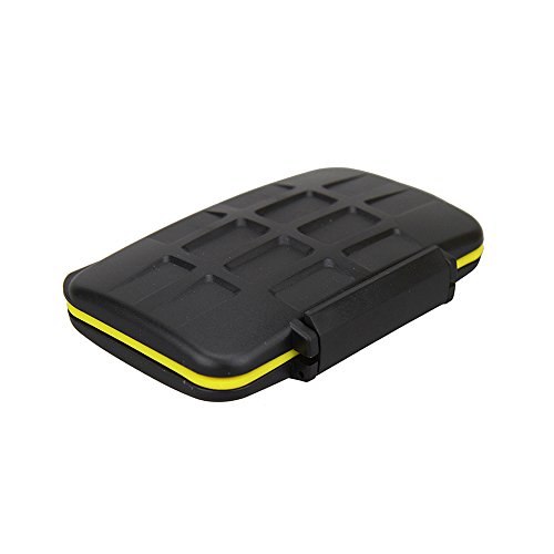 JJC MC-CF/SXS3 Water-Resistant Holder Hard Storage Memory Card Case For 2 CF 1 SXS Card