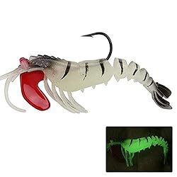 Persei Rigged Lead Head Jigs Soft Shrimp Lures
