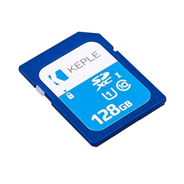128GB SD Card Class 10 Speicherkarte for Sony Alpha A6000, 7S, A5100, 7 II, 7R II, NEX-F3, NEX-5R / Panasonic Lumix DMC-TZ60, DMC-TZ55, DMC-TZ100 Digital Kamera | UHS-1 U1 SDHC 128 GB – Bild 6