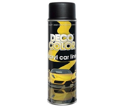 Fahrzeugteile Hoffmann DC Acryl-Lackspray/Acryl-Grundierung 500ml freie Farbauswahl (schwarz-matt RAL 9005)