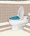 Prince Lionheart weePOD Basix | super squishy soft toilet trainer seat, Berry Blue