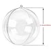 StillCool Clear Plastic Fillable Ball Ornament Christmas Baubles - Pack of 12 (80mm)