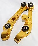 1 Pair Front Lower Control Arms for 2003-2007 Nissan 350Z Coupe 2D/Convertible 2D 2003-2007 Infiniti G35 Base Coupe 2D (GOLD)