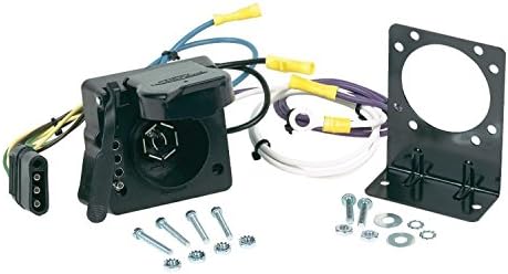 Hopkins 47185 Vehicle Wiring Adapter Kit 7 Blade & 4 Flat Multi-Tow