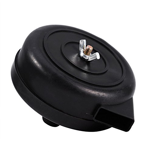Plastic Silencer - Black 8 Quot Thread Inlet Plastic Filter Silencer Air Compressor Pump Piston Accessory - Flying Outdoor Airwave Aerial Out-Of-Doors Melody Gentle - 1PCs