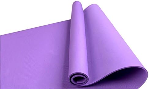 YogaS Mat Exercise Pad Thick Non-Slip Folding Gym Fitness Mat Pilates Supplies Non-Skid Floor Play Mat Plum