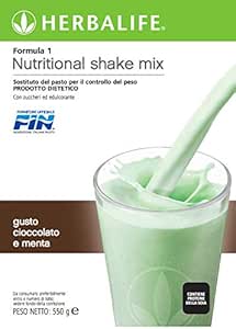 Herbalife batido formula 1 chocolate y menta : Amazon.es ...