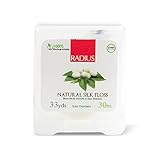 RADIUS Natural Biodegradable Silk Floss, 33 Yrd