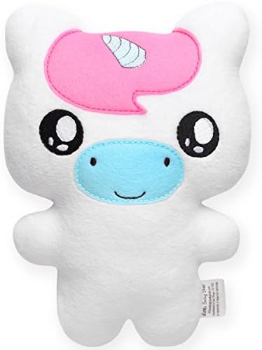 Plush Unicorn, Kawaii Style Unicorn, Customizable Stuffed Animal