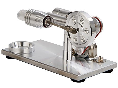 Sunnytech Hot Air Stirling Engine Model Education Toy Electricity Power Model SC004