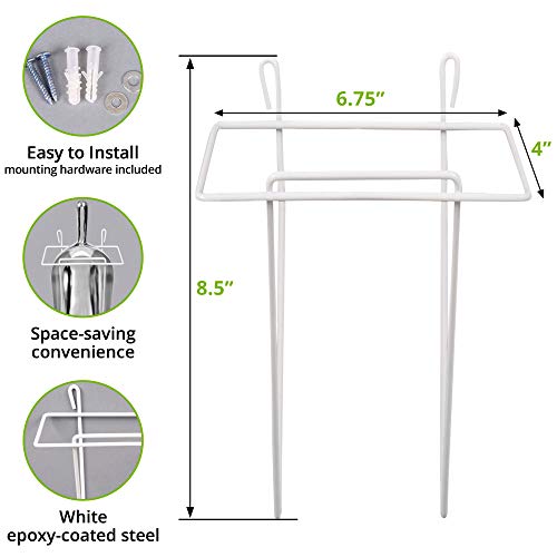 [38 oz] Aluminum Ice Scoop with Holder - Thumbnail 2