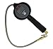 ABN Digital Tire Inflator Gauge with Stainless Steel Braided Hose, Straight Lock-On Air Chuck Backlit Screen