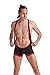ONEFIT Men's Crazy Sexy Lingerie Bodysuit Boxer Suspenders Singlet Black Medium