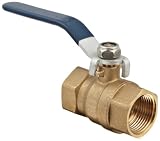 Dixon FBVG100 Brass Ball Valve, 1" NPT Female