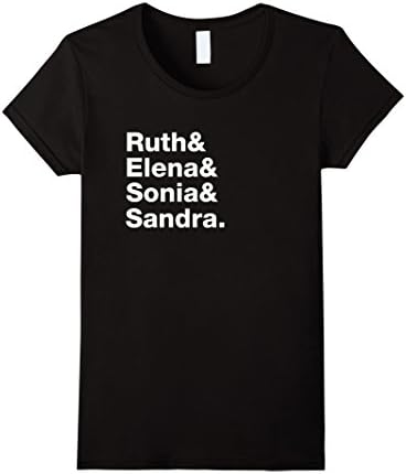 Womens RBG Women Supreme Court Dissent Feminist Political T Shirt  Small Black
