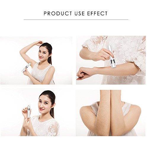 Womens Face Razors,LKE Women's Shave & Hair Removal 5 function in 1 painless electric shaving kits for women body hair Skin Care tools accessories