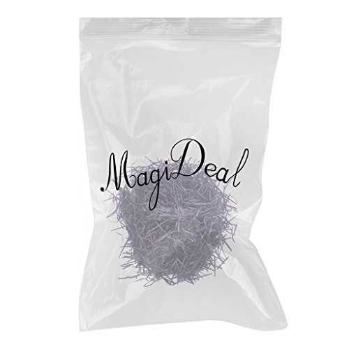 MagiDeal 20g Shredded Crinkle Paper Raffia Gift Box Filler Filling Materials for Wedding Party Decoration - Deep purple
