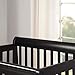 DaVinci Kalani 4-in-1 Convertible Mini Crib in Ebony | Greenguard Gold Certified