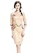 Joy EnvyLand Women Floral Sheath Cocktail Prom Party Embroidered Bodycon Dress
