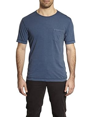 by Thaddeus Beau Short Sleeve Solid Crew Neck T-Shirt