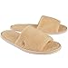 Nicely Neat 6-Pack Open Toe Coral Fleece Home, Spa, Guest and Travel Slippers - Large (Woodland)
