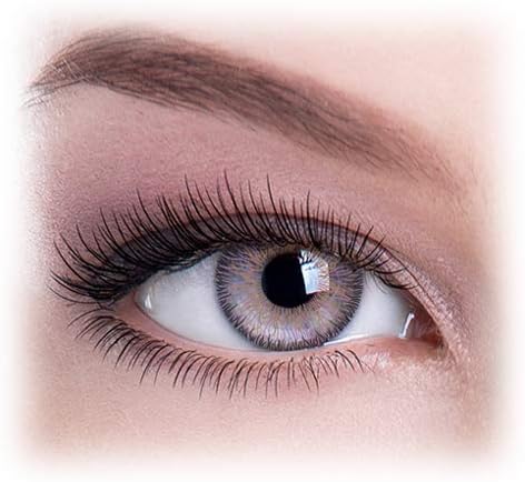 NewTech1 - Eyes Multi-Color Contact Lenses Eyes Cute Colored Charm and Attractive Blends Cosmetic Makeup Eye Shadow - Violet Attraction