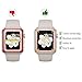 [Updated Version] AUNEOS Screen Protector for Apple Watch [Series 2] Glass Protector for 38MM Apple Watch [2 in 1] [Full Coverage] 3D Tempered Glass for Apple Watch Series 2 (38mm, Rose Gold)