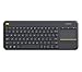 Logitech Wireless Touch Keyboard K400 Plus with Built-In Touchpad for Internet-Connected TVs (Renewed)