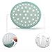 OR Pure Shampoo Brush,Head Neck Massager Brush,Hair Scalp Brush,Head cleaner- Soft Silicone Rubber Bristles ,Round Type Non Slip Shampoo Comb with Removable for Dry Damaged Hair,Men,Women, Kids