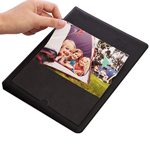 RitzGear Window Cover Photo Album for 4" x 6" Prints – Holds 72 Photos - Compatible with Kodak Dock Printer Photos (Certified Refurbished)