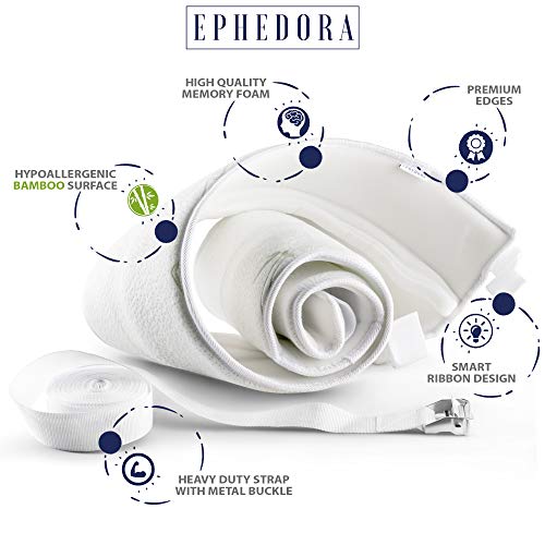 EPHEDORA 10" Extra Wide Bed Bridge Connector Twin to King Converter